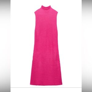 Pink Zara Sweater Dress